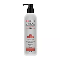 CHI Ionic Color Illuminate, Paraben-Free, Hair Colour Shampoo, For Natural Hair and Color-Treated Hair, Red Auburn, 739 ml