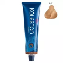 Wella Professionals Koleston Perfect Permanent Hair Dye, 9/7 Very Light Brown Blonde, 60 ml