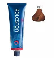 Wella Professionals Koleston Perfect Permanent Hair Dye, 6/34 Dark Blonde Golden Red, 60 ml