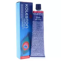 Wella Professionals Koleston Perfect, Permanent Hair Dye, 7/41 Medium Red Ash Blonde, 60 ml