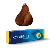 Wella Professionals Koleston Perfect Permanent Hair Dye, 7/37 Medium Blonde Golden Brown, 60 ml