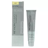 Revlon issimo Colorsmetique, Hyaluronic Acid Permanent Hair Dye, 4.3 Medium Golden Brown, 60 ml