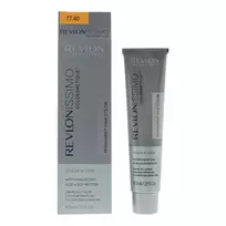 Revlon Issimo Colorsmetique, Permanent Hair Dye, 77.40 Intense Light Copper Hair Colour, 60 ml