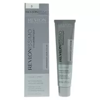 Revlon issimo Colorsmetique, Hyaluronic Permanent Hair Dye, 3 Dark Brown, 60 ml