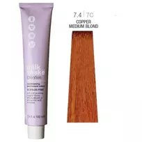 Milk_Shake Milk Shake, Creative, SLS/SLES-Free Permanent Hair Dye, 7.47C Medium Copper Blonde, 100 ml