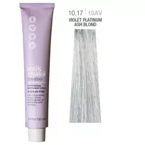 Milk_Shake Milk Shake Creative, SLS/SLES-Free Permanent Hair Dye, 10.1710AV Violet Platinum Ash Blond, 100 ml