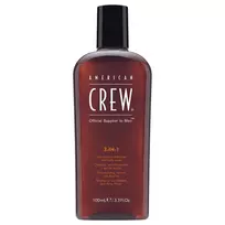AMERICAN CREW Classic, Vegan, Hair Shampoo, Conditioner  AND  Shower Gel 3-In-1, For Moisturizing, 100 ml