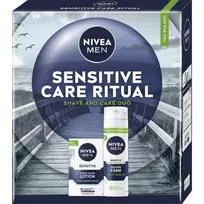 Nivea Set Regalo Bellezza, Beauty Gift Set, Sensitive Lotion Gift Set for Men (Body Care Set)
