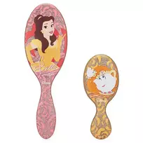 Wet Brush Disney's Beauty  AND  the Beast Princess Belle Original Detangler  AND  Mini Detangler Hair Brush Set