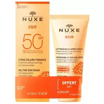 Nuxe Set: Sun, UV Protection, Sunscreen Cream, For Face, SPF 50, 50 ml + Sun, Sun Protection, After-Sun Lotion, 50 ml