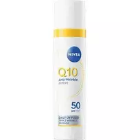 Nivea Q10 Anti-Wrinkle Expert Daily UV Fluid SPF 50 - Daily facial fluid.