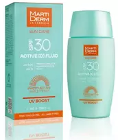 Martiderm Sun Care Active (D) Facial Fluid SPF30, All Skin Types, 50ml