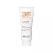Cell By Cell Powdery Sunblock, Protecting the Skin Barrier, Sunscreen Cream, For Face, SPF 50+, 100 ml