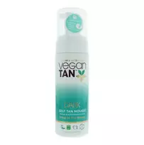 Vegan Tan Dark Tan, Vegan, Bronzing, Self-Tanning Mousse, 150 ml