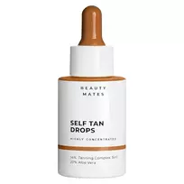 Vegan Tan Dark Tan, Hydrate, Self-Tanning Drops, For Face, 30 ml
