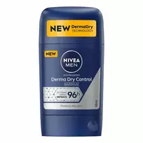 Nivea Men Derma Dry Control - Solid Antiperspirant for Men - 50 ml