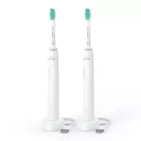 PHILIPS Sonicare 3100 White 2 Pack HX3675/13