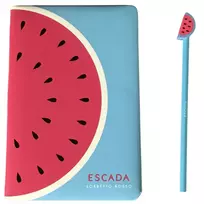 Escada Summer Limited Edition - Sorbetto Rosso, GWP Notebook, Blue