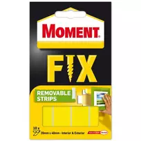 Moment Removable adhesive double-sided tape 10pc