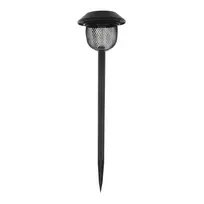 Forever Light Solar LED Lamp Steel Post SUNARI FLS-30, black