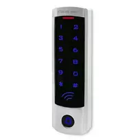 Qoltec Code lock DIONE with RFID reader | Code | Card | Key fob | Doorbell button | IP68 | EM