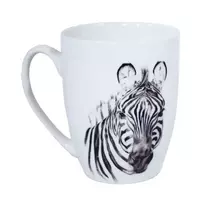 KETLER Ceramic mug, 350ml, Zebra