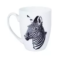 KETLER Ceramic mug, 350ml, Zebra