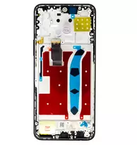 For_Honor LCD Display + Touch Unit + Front Cover Honor X8 Midnight Black