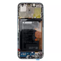 HONOR LCD Display + Touch Unit + Front Cover 200 Lite Cyan Lake (Service Pack)