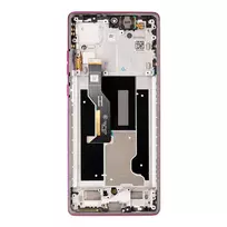 Motorola  Edge 50 Fusion LCD Display + Touch Unit + Front Cover in Hot Pink (Service Pack)