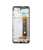 For_Samsung LCD display + Touch Unit + Front Cover for Samsung Galaxy A23 5G, Black