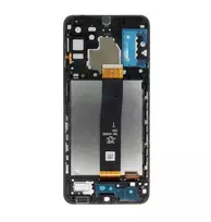 For_Samsung LCD display + Touch Unit + Front Cover for Samsung Galaxy A32 5G, Black (Version T)