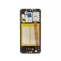 For_Samsung LCD display + Touch Unit + Front Cover for Samsung Galaxy A20e A202 Black