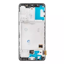 For_Samsung LCD display + Touch Unit + Front Cover for Samsung Galaxy A415 A41 Black (Incell)