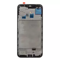 For_Samsung LCD display + Touch Unit + Front Cover for Samsung Galaxy M15 5G, Black