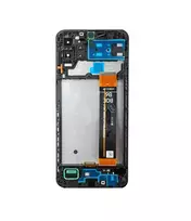 For_Samsung LCD display + Touch Unit + Front Cover for Samsung Galaxy M135 M13 Black