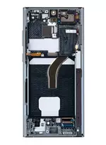 SAMSUNG LCD display + Touch Unit + Front Cover S908B Galaxy S22 Ultra Green (Service Pack)