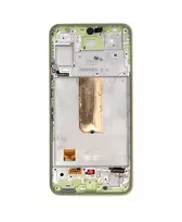SAMSUNG LCD display + Touch Unit + Front Cover A546B Galaxy A54 5G Awesome Lime (Service Pack)