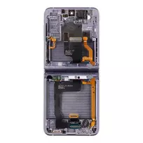 SAMSUNG LCD display + Touch Unit + Front Cover F721 Galaxy Z Flip 4 5G Bora Purple (Service Pack)