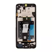 SAMSUNG LCD display + Touch Unit + Front Cover A057 Galaxy A05s Black (Service Pack)