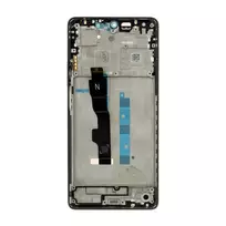 For_Xiaomi LCD Display + Touch Unit + Front Cover for Xiaomi Redmi Note 13 5G in Graphite Black