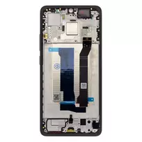 For_Poco LCD Display + Touch Unit + Front Cover for Poco X7 Pro 5G, Black