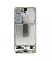 SAMSUNG LCD display + Touch Unit + Front Cover S911 Galaxy S23 Cream (Service Pack)