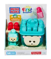 Mega Bloks First Builders, Bouw  AND  Wiebel Egel, Construction Set, Unisex, 1-5 years