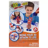 Ido3D Bring Your 3D Artwork to Life, 2 Color-Changing Vertical Pens, Drawing Playset, Unisex, 8+ Years
