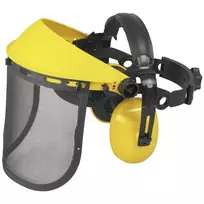 McCulloch Headphones with mesh visor