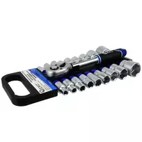 Geko Gala key assortment, blister pack, 1/2", 8-32mm, 19 pieces