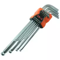 Beast Hex key set Ballp Long CV 9 pcs 1.5-10mm