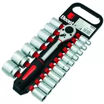 Beast Gala key assortment kit, blister pack, 1/2", 8-32mm, 19 pieces Pro