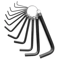 Mega Hex key set compl. 12pcs 2-14mm
